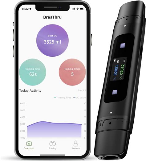 Smart Breathing Trainer, Breathing Exercise Device | Ubuy India