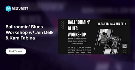 Ballroomin Blues Workshop w/ Jen Delk & Kara Fabina, Denver Turnverein ...