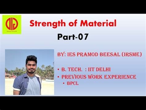 Sign Convention Bending Moment and Torsion Video Lecture - Crash Course ...