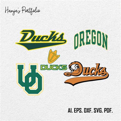 Oregon Ducks Logo Vector