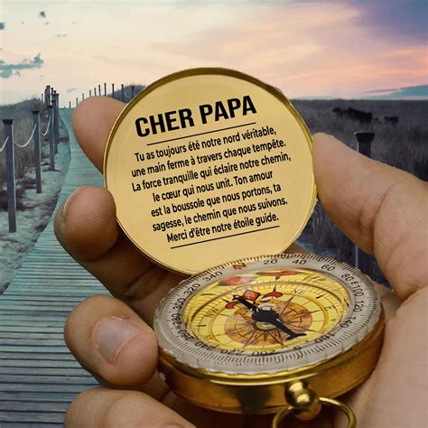 LifePathCompass© - Bussola di apprezzamento per papà - in francese