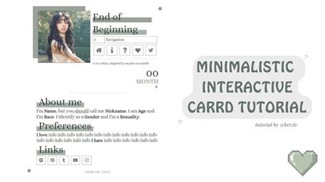 Image result for Interactive Carrd Tutorial