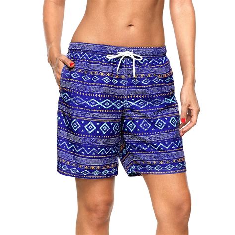 Factory Wholesales Polyester Spandex Womens Board Shorts Custom Women ...