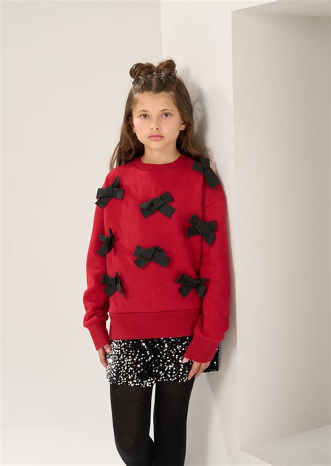Riley Bow Sweatshirt