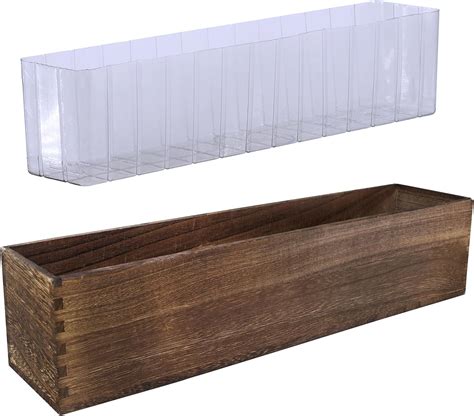 Amazon.com : Wooden Planter Box, Wooden Planter Boxes Rectangular ...
