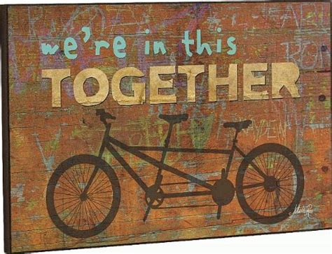 We're In This Together Mounted Wall Art 12 X 18 : Amazon.in