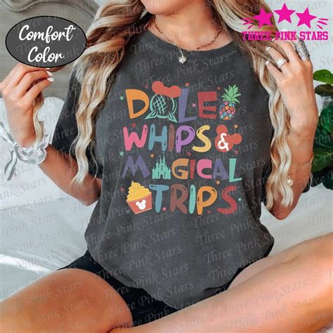 Dole Whips & Magical Trips Comfort Colors Shirt, Dole Whips Shirt ...