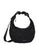 Buy EMPORIO ARMANI ASV Medium Woven Nylon Hobo Bag with Chain Handle ...