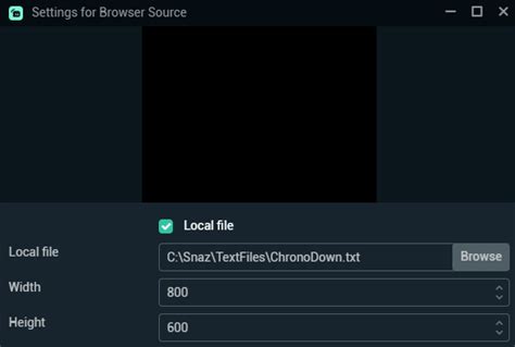Browser Source 的图像结果