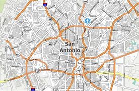 Image result for San Antonio Map Google