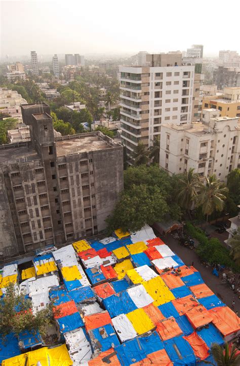 Roof Tarp City: My project to bring colour to Mumbai one rooftop at a time