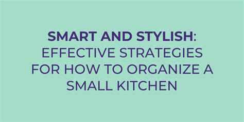 Image result for Organize a Small Kitchen
