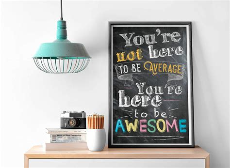 Motivational Posters for Classroom, Office Decorations, Inspirational ...