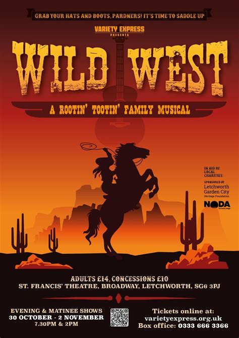 WILD WEST - A ROOTIN TOOTIN FAMILY MUSICAL, St Francis' College ...