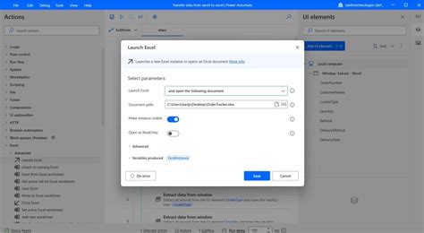 Image result for Power Automate Desktop Write to Excel