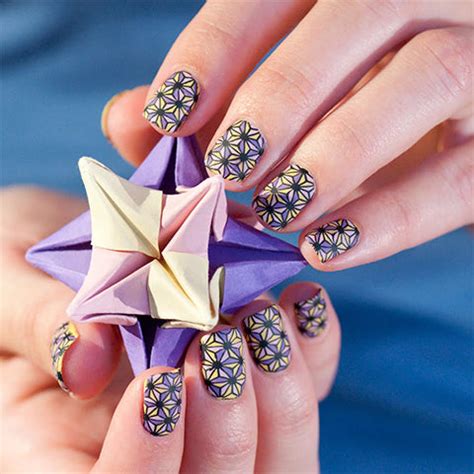 8 Origami Nail Art Ideas You Can Do at Home This World Origami Day ...