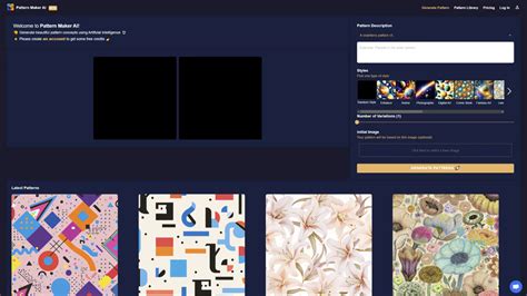 Pattern Maker 的图像结果
