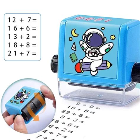 Math Stamp Rollers (Addition, Subtraction, Multiplication & Division)