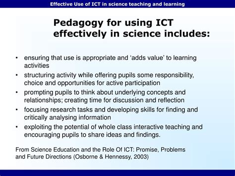 ICT Implementation in Science Subject 的图像结果