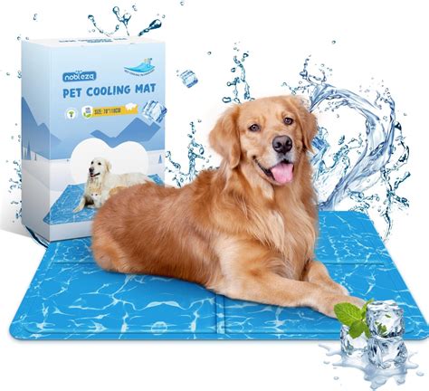 Pet Cool Mat Dog Cooling Mat Extra Large Non-Toxic Gel Cooling Pad 96 ...