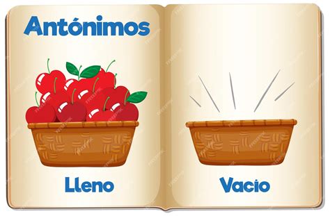 Premium Vector | Educational antonyms spanish picture word card bajo ...