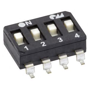 DIP switch - D11ET - PTR HARTMANN GmbH - 4-pole