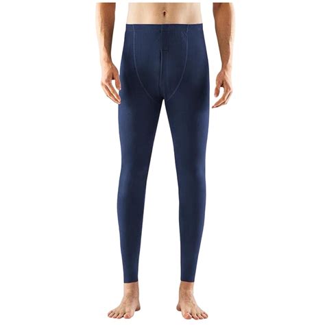 purcolt Men's Big and Tall Underwear Pants High Waist Long Johns Fleece ...