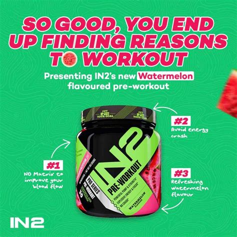 IN2 Pre-Workout 195gm - Boost Your Workout Performance