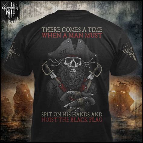 Hoist the Black Flag T-shirt | Mens outfits, Shirts, Black flag