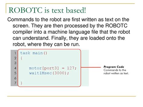 ROBOTC Coding 的图像结果