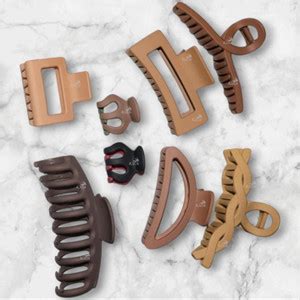 Alucia 8 Pieces Combo Hair Clutcher Hair Claw Clips for Women Hair Claw ...