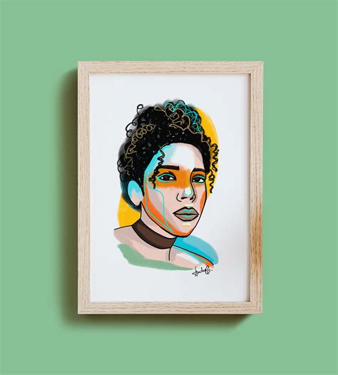 Digital Portraits on Behance