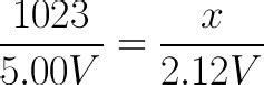 Image result for ADC Conversion Equation