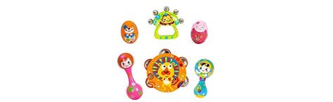 Buy Smartcraft Rattle Musical Instrument Set, Early Education 0-1 Years ...
