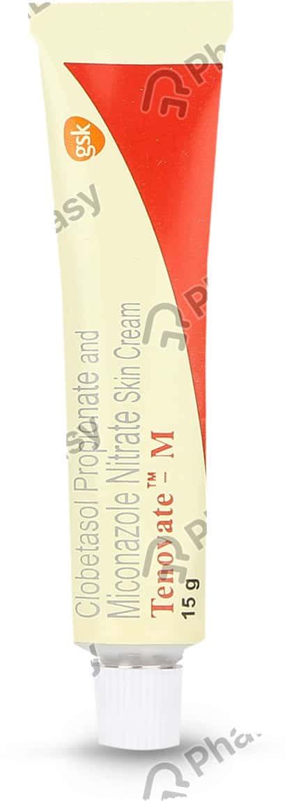 Tenovate M Cream 15gm: Uses, Side Effects, Price & Dosage | PharmEasy