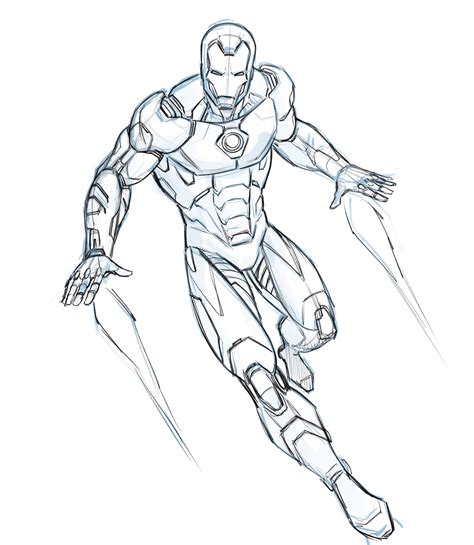 Iron Man Drawing Full Body 的图像结果