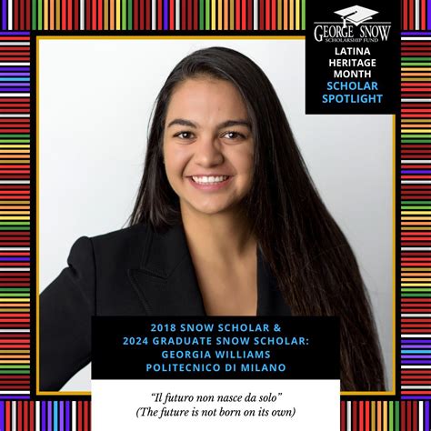 #snowscholar | George Snow Scholarship Fund