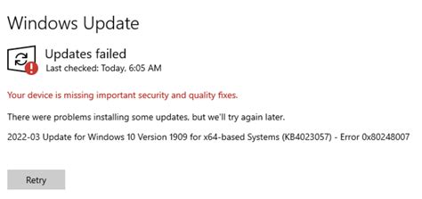 Windows 10 Not Install Update 的图像结果