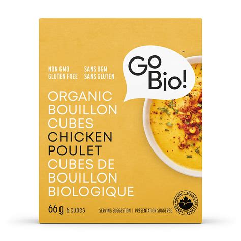 Go Bio - Gluten Free Chicken Bouillon Cube Organic | Walmart Canada