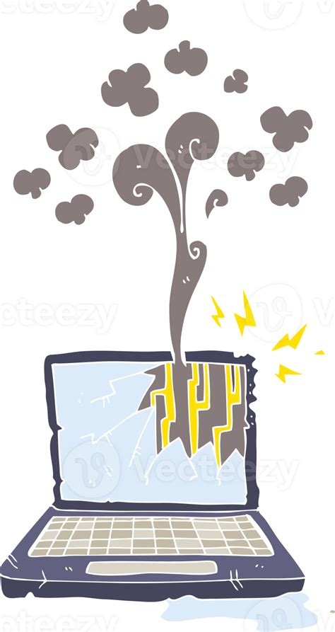 Broken Computer Cartooning Drawing 的图像结果