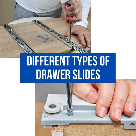 Image result for Types of Drawer Slides