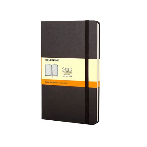Moleskine Black Notebook - A5, Ruled | Buy Online at Maoba | Moleskine ...