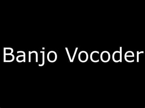Banjo Vocoder 的图像结果