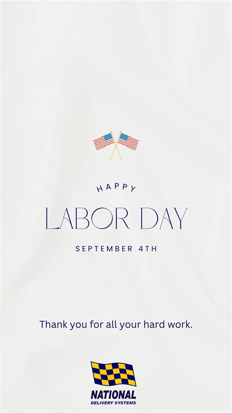 National Delivery Systems, Inc on LinkedIn: #happylaborday #nds