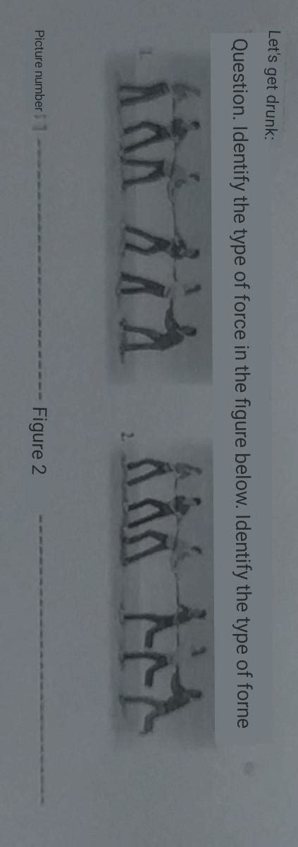 identify the type of force in picture 1 and 2. - Brainly.in