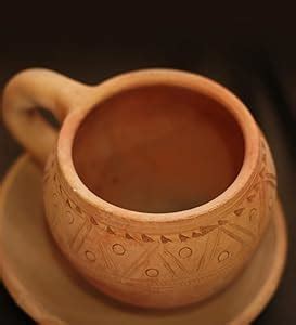 Swadeh Earthen Artisanal Planter | Flower Pot for Indoor, Outdoor ...