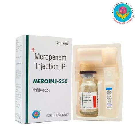 Pharmaceutical Injection - Meropenem 250mg Injections Wholesale Trader ...