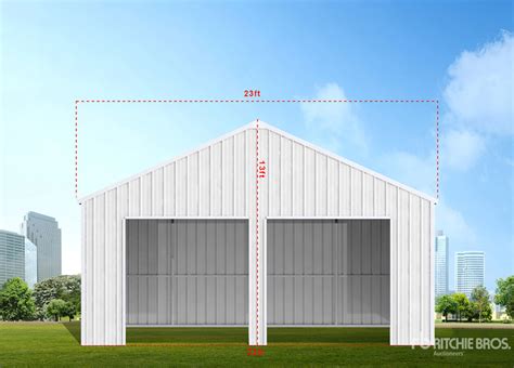 2025 KJ K2119 23 ft x 22 ft Double Garage Metal (Unused) | Ritchie Bros ...