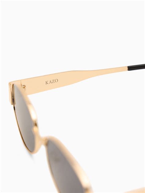 Retro Revival Round Metal Sunglasses – KAZO