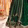 Buy Shimmering Emerald Sequin Embroidered Georgette Anarkali Set ...